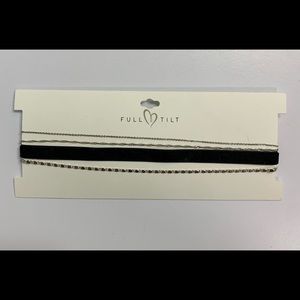 Set of 4 Choker Necklaces